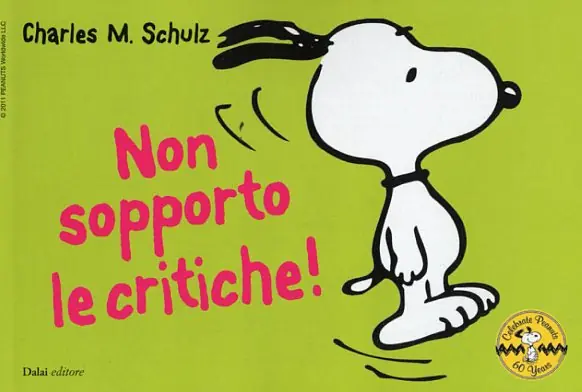 Offerta Del Giorno NON SOPPORTO LE CRITICHE!