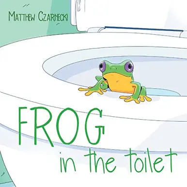 Nuovo Arrivo Frog in the toilet by Matthew Czarnecki